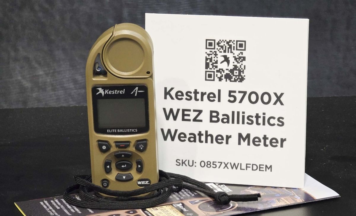 Метеостанция Kestrel 5700X WEZ с прикладной баллистикой