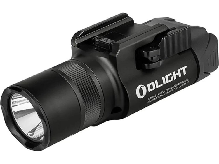 Фонарь подствольный Olight Baldr Pro R, пистолетный, 1350 lm, ЛЦУ, чёрный