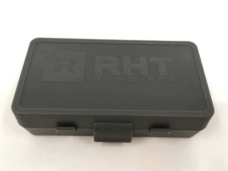 Коробка на 50 патронов RHT 9mm Luger 9X19 9mm Макаров 345TK 380 ACP RHT Ammo box серый