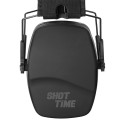 Наушники противошумные ShotTime 16, NRR 25dB, чёрные