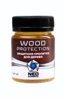 Состав для обработки древесины Neo Elements Wood Protection, бесцветный, 50 мл