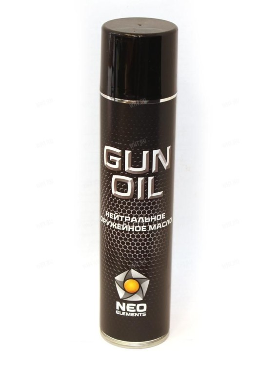 Нейтральное оружейное масло Neo Elements GUN OIL (аэрозоль), 400 мл